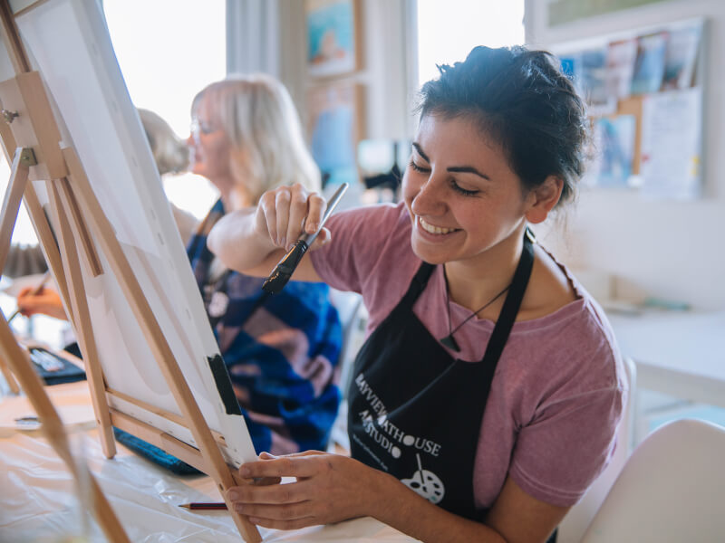 Break Your Rut with Acrylic Painting Classes in the Bay Area